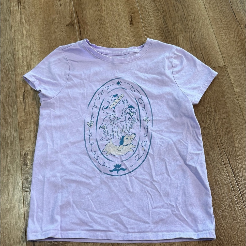 Cat & Jack Light Purple Graphic Tee